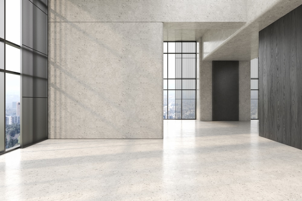 Modern,Style,Empty,Conceptual,Reception,Interior,Room,3,D,Illustration